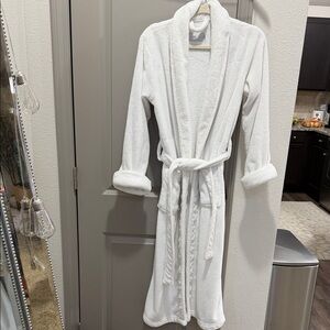Restoration Hardware RH white full length bath house robe XS